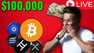 Bitcoin Hits 100000 Why Are AltCoins Not Pumping LIVE STREAM [upl. by Sergeant350]