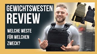 Gewichtswesten Review  Tactical 511 SupeFit und Co  Berlin Barbell [upl. by Debbi]