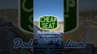 I found the single worst seat at Dodger Stadium home of the Los Angeles Dodgers mlb baseball [upl. by Laux]