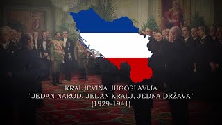 Himno Nacional del Reino de Yugoslavia quotHimna Kraljevine Jugoslavijequot 4K [upl. by Enilram]