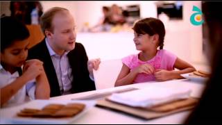 Childrens etiquette class with William Hanson for Noun Al Jazeera TV [upl. by Cohn]