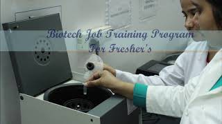 Biotech SummerWinter training amp Job oriented courses [upl. by Lap]