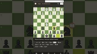 Stafford Gambit in Chess  shorts chess checkmate gambit [upl. by Anilehcim]