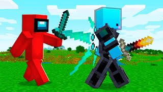 Cazador VS Awita INVENCIBLE en Minecraft [upl. by Ephrem]