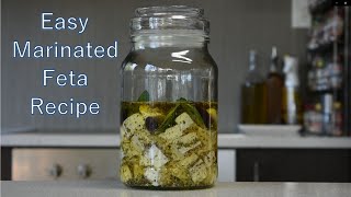 Marinated Feta with Basil and Olive [upl. by Brittany]