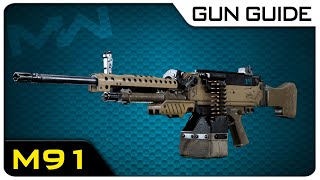 M91 Stats amp Best Class Setups  Modern Warfare Gun Guide 21 [upl. by Roshelle]