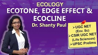 Ecotone edge effect amp ecocline  Ecology [upl. by Leirol]