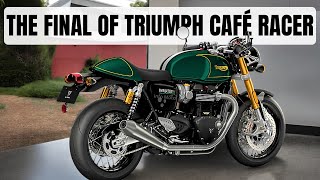 THE FINAL OF TRIUMPH CAFÉ RACER  2025 Triumph Thruxton Final Edition [upl. by Muraida]