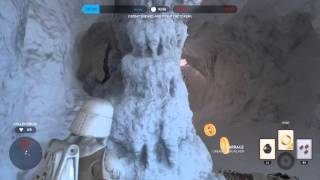 Star Wars Battlefront  Hoth Battle Infantry Mission  Master Unstoppable Walkthrough  Guide PS4 [upl. by Ait]