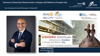 SEMINARIO distrettuale Mantenimento e Sviluppo dell’effettivo President Day [upl. by Ohnuj]