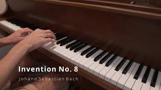 Bach Invention No 8 in F Major  Piergiorgio Wilson [upl. by Cotterell]