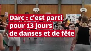 VIDÉO Stagefestival Darc  découverte des lieux et premiers pas de danse à Châteauroux [upl. by Aillicec]