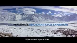 FROZEN HIGHWAY  Winter Cycling in Himalaya Khardungla  pangong tso  rezangla amp Zanskar valley [upl. by Nnahgem]