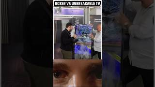 Boxer Vs UNBREAKABLE TV🤯  shorts boxing boxer monujoshijr ytshorts monujoshijr wrestling yt [upl. by Pelpel650]