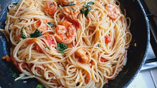 20Minute Shrimp Pasta – Super Easy amp Delicious recipe viral cooking shrimp pasta [upl. by Tenaej151]