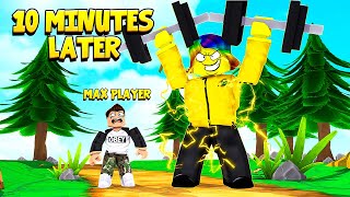 I Joined and met the STRONGEST PLAYER This is what I had to do next Roblox [upl. by Itram]