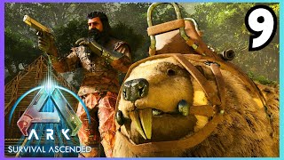 Beavers and Mobile Taming Rafts  Ark Survival Ascended  The Island Gameplay Walkthrough E9 [upl. by Hsakiv]