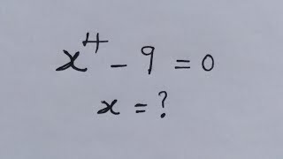 Interesting quartic equation  Can you solve [upl. by Leeth386]