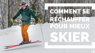 Comment bien séchauffer pour skier sans se blesser [upl. by Eicirtap]