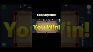 4 Rails  Easy Trickshot😱🔥 8ballpool gamig bossjcyt8bp fyp shorts subscribers [upl. by Atikahc114]