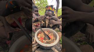 Its breakfast Meals🍲Family hadza Enjoying Favorite food So delicious 😋 Todayculture [upl. by Koran983]