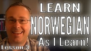 Learning Norwegian Lesson 3 Directions  AmeriNorge [upl. by Elleret41]