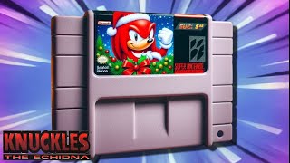 Knuckles LLEGA A SUPER NINTENDO y la paso muy mal [upl. by Irved584]