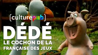 Dédé le cochon de la Française des Jeux [upl. by Yenterb851]