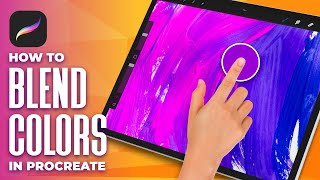 How To Mix Colors In Procreate To Make New Colors [upl. by Novihc]