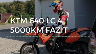 MotoVlog KTM 640 Lc4 5000km Fazit [upl. by Quinn61]