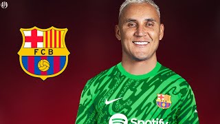 Keylor Navas  Welcome to Barcelona 2024  Best Saves Show  HD [upl. by Rede]