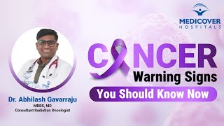 Cancer Warning Signs You Should Know Now  Medicover Hospitals [upl. by Enelhtak]