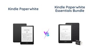 Kindle Paperwhite Comparison International Version vs Essentials Bundle [upl. by Tench]