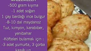 AFYON CULLAMA KOFTE TARIFI [upl. by Fabozzi]