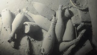 Titanic sunken wine bottles recovered [upl. by Elleimac]