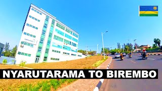 Nyarutarama to Birembo  Kigali  Rwanda  Street View [upl. by Yremrej]