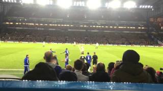 Chelsea fans give Diego Costa a standing ovation during the FA Cup win over Manchester City [upl. by Salamone68]