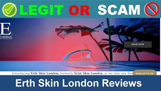 Erth Skin London Reviews  Nov 2024 Beware of Scam Watch Now [upl. by Yehudi]