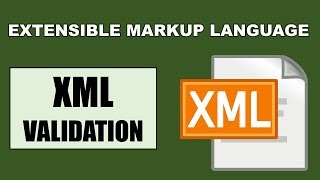 XML validation  Well formed xml document [upl. by Milde]