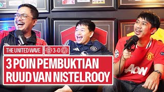 REVIEW MANCHESTER UNITED 30 LEICESTER CITY RUUD VAN NISTELROOY TAK TERKALAHKAN [upl. by Conover]