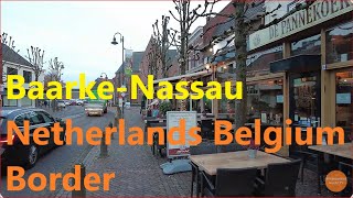 Baarle Nassau TownWalk to Belgium borderBWBeautifulworldTV [upl. by Karilynn]