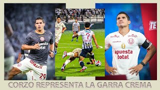 LA GARRA DE ALDO CORZO EN EL CLASICO DEL FUTBOL PERUANO [upl. by Lipski]