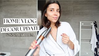 HOME VLOG NOUVELLE AVANCÉE DÉCO RDV MÉDICAUX ET IDÉE ENCAS SAIN  VLOG  ROSEANDMUSC [upl. by Goulet]