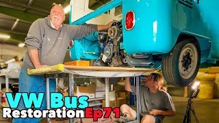 VW Bus Restoration  Episode 71  Million things  MicBergsma [upl. by Hsirehc]