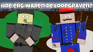 Hoe erg waren de loopgraven  Geschiedenis [upl. by Devora865]