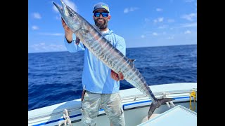 Fishing for Wahoo  Tuna  and Mahi Off Miami [upl. by Submuloc482]