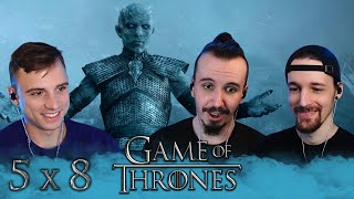 Game Of Thrones 5x8 Reaction quotHardhomequot [upl. by Veriee]