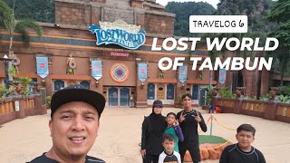 TRAVEL LOG 6  LOST WORLD OF TAMBUN THEME PARK Part 1 [upl. by Parrnell]