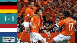 Netherlands 1 x 1 Germany Ballack Van Nistelrooy ●UEFA Euro 2004 Extended Goals amp Highlights [upl. by Azial]