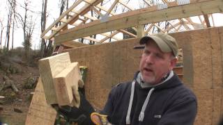 How to Build a Pole Barn Pt 6  Sheeting amp Wrapping [upl. by Petty]